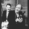 (L-R) John Vickery as Edward "Ned" Sheldon and Peter Michael Goetz as John Barrymore in a scene from the Broadway production of the play "Ned And Jack".