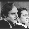 (R-L) John Vickery as Edward "Ned" Sheldon and Peter Michael Goetz as John Barrymore in a scene from the Broadway production of the play "Ned And Jack".