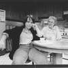 (L-R) Kathy Bates and Anne Pitoniak in a scene from the Broadway production of the play "'Night, Mother".