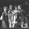 (L-R) Crissy Wilzak, Stephen James, Dee Dee Bridgewater and John Doolittle in a scene from the Broadway production of the musical "The 1940's Radio Hour".