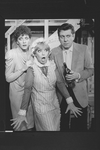 (L-R) Linda Thorson, Dorothy Loudon and Brian Murray in a scene from the Broadway production of the play "Noises Off"