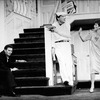 (L-R) Victor Garber, Paxton Whitehead and Linda Thorson in a scene from the Broadway production of the play "Noises Off"