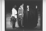 (L-R) Alan Weeks, Harry Groener and Judy Kaye in a scene from the Broadway production of the musical "Oh, Brother!"