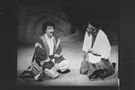 (R-L) Alan Weeks and Harry Groener in a scene from the Broadway production of the musical "Oh, Brother!"