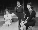 (L-R) Marsha Mason, Anthony Hopkins and Jane Alexander in a scene from the Roundabout production of the play "Old Times".