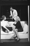 (L-R) Nicola Pagett, Harold Pinter and Liv Ullmann in a scene from a revival of the play "Old Times".