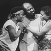 La Chanze (R) in a scene from the Broadway production of the musical "Once On This Island".