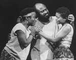 La Chanze (R) in a scene from the Broadway production of the musical "Once On This Island".