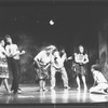 La Chanze (L) in a scene from the Broadway production of the musical "Once On This Island".