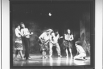 La Chanze (L) in a scene from the Broadway production of the musical "Once On This Island".