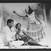 La Chanze (C) in a scene from the Broadway production of the musical "Once On This Island".