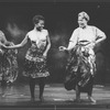 La Chanze (L) in a scene from the Broadway production of the musical "Once On This Island".