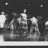La Chanze (C) in a scene from the Broadway production of the musical "Once On This Island".