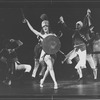 Madeleine Kahn (C) in a scene from the Broadway production of the musical "On The Twentieth Century"