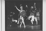 Madeleine Kahn (C) in a scene from the Broadway production of the musical "On The Twentieth Century"