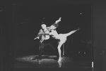 Natalia Makarova and Lara Teeter dancing in a scene from the Broadway revival of the musical "On Your Toes"