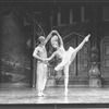 Natalia Makarova and George de la Pena dancing in a scene from the Broadway revival of the musical "On Your Toes"