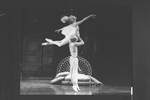 Natalia Makarova and George de la Pena dancing in a scene from the Broadway revival of the musical "On Your Toes"