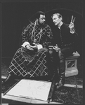(L-R) James Earl Jones and Christopher Plummer in a scene from the Broadway revival of the play "Othello".