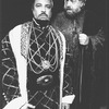 (L-R) James Earl Jones and David Sabin in a scene from the Broadway revival of the play "Othello".