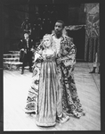 Moses Gunn and Roberta Maxwell in a scene from the American Shakespeare Festival production of the play "Othello".