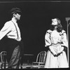 Kate Mulgrew (R) in a scene from the American Shakespeare Festival production of the play "Our Town".