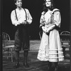 Kate Mulgrew (R) in a scene from the American Shakespeare Festival production of the play "Our Town".