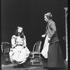 (L-R) Kate Mulgrew and Geraldine Fitzgerald in a scene from the American Shakespeare Festival production of the play "Our Town".