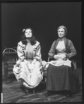 (L-R) Kate Mulgrew and Geraldine Fitzgerald in a scene from the American Shakespeare Festival production of the play "Our Town".