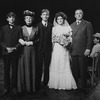 Kate Mulgrew (2R) and Geraldine Fitzgerald (2L) in a scene from the American Shakespeare Festival production of the play "Our Town".