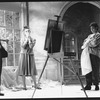 (R-L) Elizabeth McGovern, Marian Seldes and George N. Martin in a scene from the off-Broadway production of the play "Painting Churches"