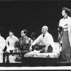 Mako (2R) in a scene from the Broadway production of the musical "Pacific Overtures".