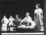 Mako (2R) in a scene from the Broadway production of the musical "Pacific Overtures".