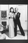 Songwriters Adolph Green and Betty Comden in a scene from the Broadway production of the musical "A Party With Comden And Green"