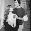 Frank Langella and Roxanne Hart in a scene from the Broadway production of the play "Passion".