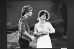 Rex Smith and Linda Ronstadt in a scene from the NY Shakespeare Festival production of the musical "The Pirates Of Penzance".