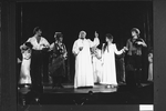 (L-R) Kevin Kline, Patricia Routledge, George Rose, Linda Ronstadt and Rex Smith in a scene from the NY Shakespeare Festival production of the musical "The Pirates Of Penzance".