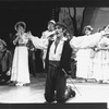 (L-R) Rex Smith, Linda Ronstadt, George Rose and Kevin Kline in a scene from the NY Shakespeare Festival production of the musical "The Pirates Of Penzance".