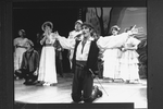 (L-R) Rex Smith, Linda Ronstadt, George Rose and Kevin Kline in a scene from the NY Shakespeare Festival production of the musical "The Pirates Of Penzance".