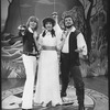 Jim Belushi (R) and Peter Noone (L) in a scene from the NY Shakespeare Festival production of the musical "The Pirates Of Penzance".