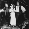 Jim Belushi (R) and Peter Noone (L) in a scene from the NY Shakespeare Festival production of the musical "The Pirates Of Penzance".