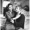 Maureen Stapleton and George C. Scott in a scene from the Broadway production of the play "Plaza Suite"