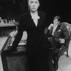 Edward Hermann and Kate Nelligan in a scene from the Broadway production of the play "Plenty".