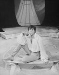 Frank Langella in a scene from the off-Broadway production of the play "The Prince Of Homburg"