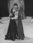 Frank Langella and Patricia Elliott in a scene from the off-Broadway production of the play "The Prince Of Homburg"