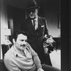 (R-L) Vincent Gardenia and Peter Falk in a scene from the Broadway production of the play "The Prisoner Of Second Avenue"