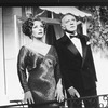 Formerly married actors Richard Burton and Elizabeth Taylor in a scene from the Broadway revival of the play "Private Lives".