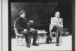 Richard Jordan (R) in a scene from the NY Shakespeare Festival production of the play "A Private View"