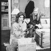 (L-R) Christine Baranski, Jeremy Irons and Cynthia Nixon in a scene from the Broadway production of the play "The Real Thing"