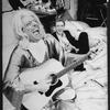 (L-R) Ron Leibman and William Atherton in a scene from the NY Shakespeare Festival production of the play "Rich And Famous"